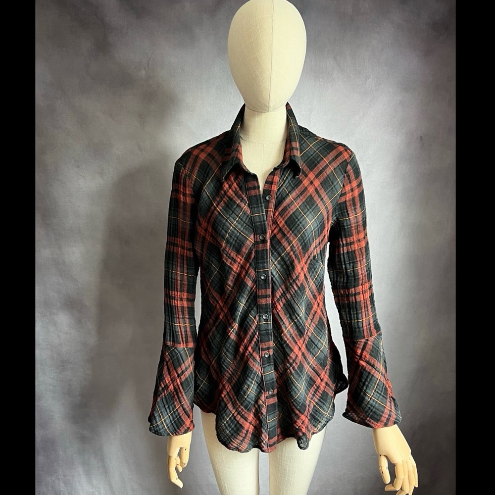 Peruvian Connection Blouse Size Large